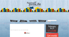 Desktop Screenshot of festivalofjewishlifestl.com